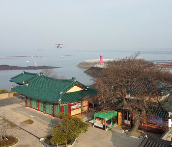 간월암드론방역