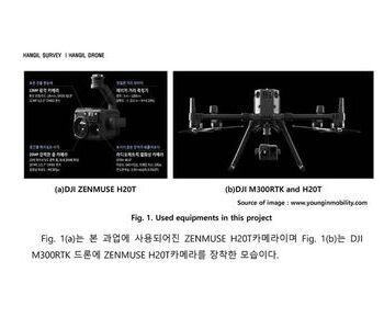 Drone survey used M300RTK and 