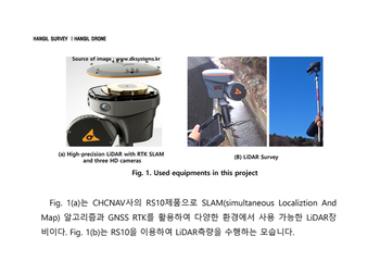 CHCNAV RS10 실측데이터